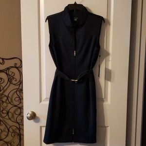 Navy Blue fitted TH Sheeth Dress